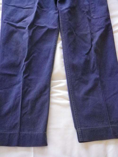 RHODESIA - BSAP POLICE RESERVIST BLUE DENIM JACKET + TROUSERS   (3233)