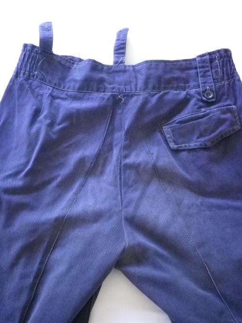 RHODESIA - BSAP POLICE RESERVIST BLUE DENIM JACKET + TROUSERS   (3233)