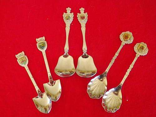 3 PAIRS OF SUGAR SPOONS (relisted due to non payment)