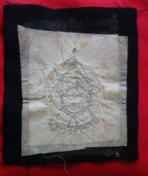 RHODESIAN ENGINEERS PIPE BAND BLAZER BADGE - UNCOMMON     (83)