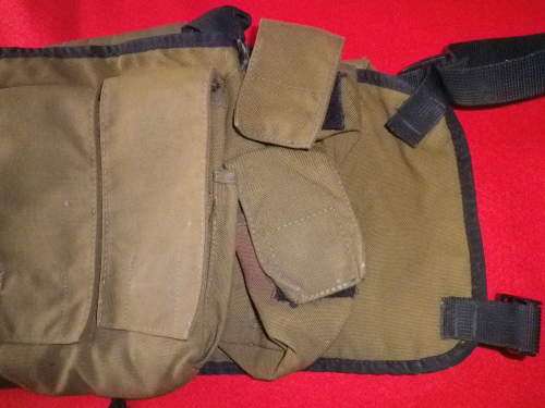 SADF - SANDF - PATT 83 CHEST RIG FOR R4/R5/R6 - 3 DOUBLE MAGS + GRENADE POUCHES  (5467)