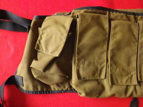 SADF - SANDF - PATT 83 CHEST RIG FOR R4/R5/R6 - 3 DOUBLE MAGS + GRENADE POUCHES  (5467)