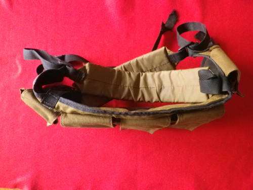 SADF - SANDF - PATT 83 CHEST RIG FOR R4/R5/R6 - 3 DOUBLE MAGS + GRENADE POUCHES  (5467)