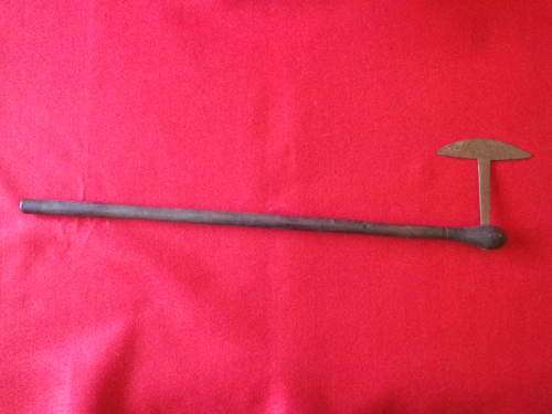 RHODESIAN SHONA CHIEFS ? CEREMONIAL AXE -   LENGTH 55.5CM  (171)
