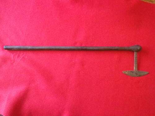 RHODESIAN SHONA CHIEFS ? CEREMONIAL AXE -   LENGTH 55.5CM  (171)