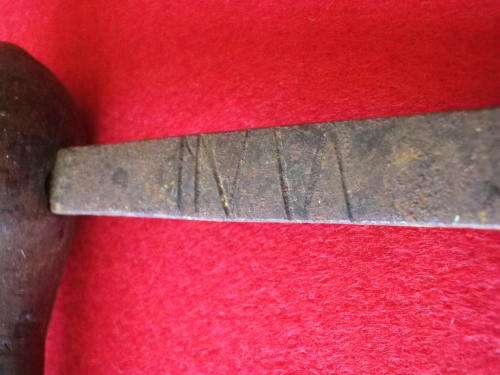 RHODESIAN SHONA CHIEFS ? CEREMONIAL AXE -   LENGTH 55.5CM  (171)