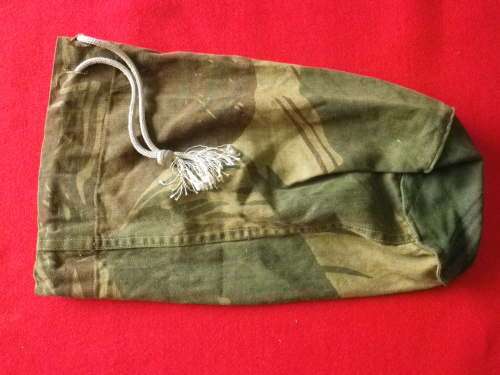RHODESIAN SAS OPERATORS MINI CAMO KIT BAG - LENGTH 32 cm  DIAMETER 23 cm (3276)