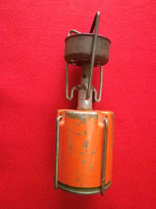 RHODESIAN BUSH WAR GAS COOKER + USED CANISTER -  (5496)