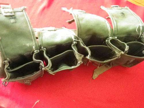 RHODESIAN ARMY FEREDAY  CHEST RIG - MODIFIED WITH 4 X DOUBLE MAG POUCHES - UNIQUE - SEE BELOW (5500)