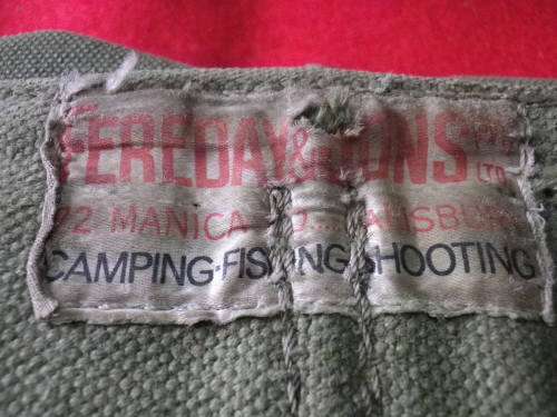 RHODESIAN ARMY FEREDAY  CHEST RIG - MODIFIED WITH 4 X DOUBLE MAG POUCHES - UNIQUE - SEE BELOW (5500)