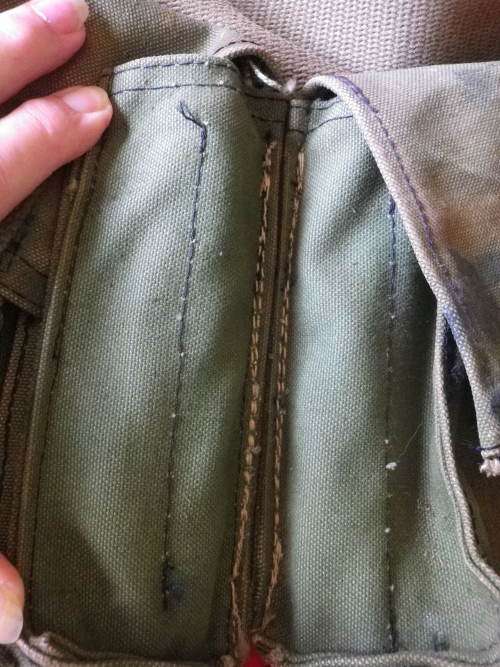 RHODESIAN ARMY FEREDAY  CHEST RIG - MODIFIED WITH 4 X DOUBLE MAG POUCHES - UNIQUE - SEE BELOW (5500)