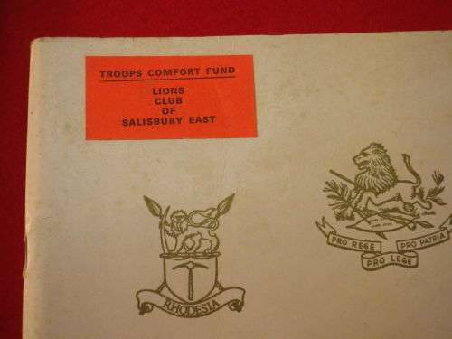 2 X RHODESIA FIGHTING FORCES MAGAZINES - MAY 1974 & NUMBER 5 - PACKED WITH GENERAL INFORMATION(3303)