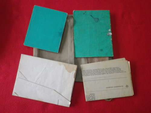 RHODESIAN ARMY- LOT OF DRIVERS EPHEMERA + OWNERS "HOUSEWIFE", INCLUDING PAY BOOK -INSCRIBED  (285)
