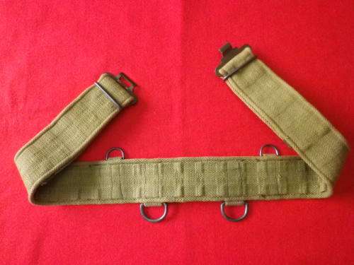 RHODESIAN ARMY - PATT. 69 WEB BELT - MAX LENGTH 107 CM / 42"   (5566)