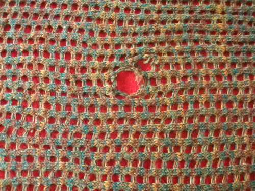 RHODESIAN ARMY ISSUE FACE VEIL - SIZE 60cm X 76cm   - HAS SMALL HOLE          (3320)