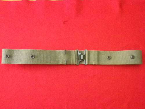 RHODESIA - WEB BELT AS USED IN THE BUSH WAR   MAX LENGTH 116 cm / 45.5"     (3330)