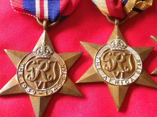 GREAT BRITAIN - RAF WW2 MEDAL GROUP - UNWORN -TO A.G. LAMBERTON - UNRESEARCHED + ORIGINAL BOX (5574)