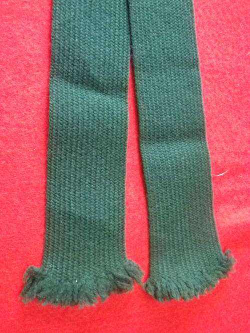 RHODESIAN ARMY -"GREENS" TIE  - NAME TAG SEWN IN -    (3377)