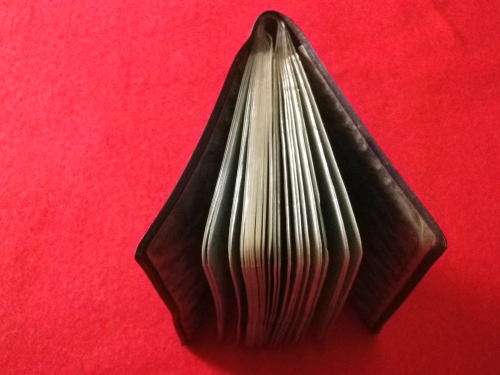 RHODESIAN ARMY - SIGNALLER'S POCKET BOOK - AS USED - ORIGINAL OWNER ATTACHED TO RAR  - 39 pgs (5584)