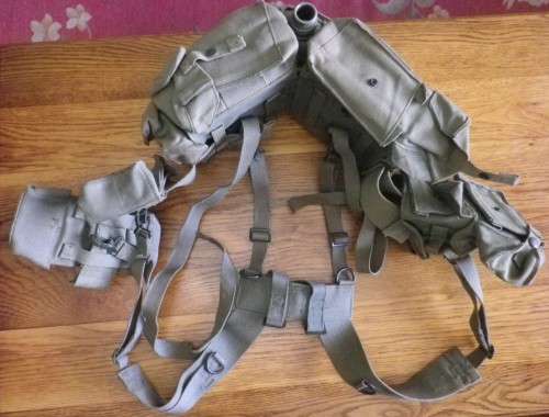 SADF BORDER WAR - FULL PATT. 73 SKELETON WEBBING AS SEEN     (5624)