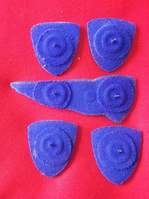 SA - MRI / AVIATION  -  LOT TUPPER TYPE LAPEL BADGES + 1 WING    (5618)