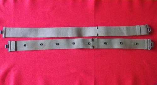 SADF - 2 X WEB BELTS   -    MAX LENGTHS     112cm / 44"  & 115cm / 45"       (5712)