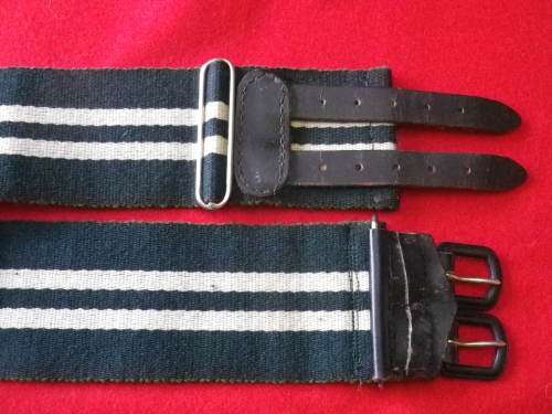 RHODESIAN LIGHT INFANTRY - STABLE BELT - MAX LENGTH 92cm / 36"     (3389)