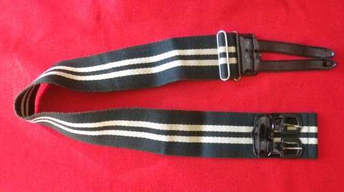 RHODESIAN LIGHT INFANTRY - STABLE BELT - PATENT LEATHER - RARE -SEE BELOW- MAX LENGTH 87 cm / 34"