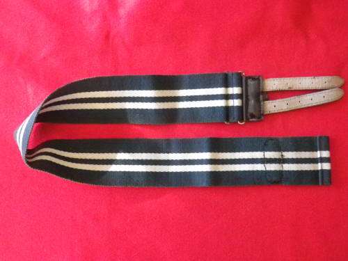 RHODESIAN LIGHT INFANTRY - STABLE BELT - PATENT LEATHER - RARE -SEE BELOW- MAX LENGTH 87 cm / 34"