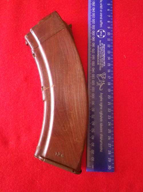RHODESIAN WAR PICKUP - AKM BAKELITE MAG - MINOR DAMAGE -   (6049)