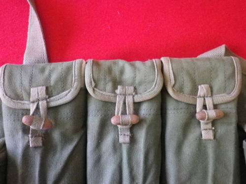 RHODESIAN BUSH WAR - ZIPRA AK47 CHEST RIG, ALSO USED BY SAS, RLI, SELOUS SCOUTS, ON OPS ETC  (4013)