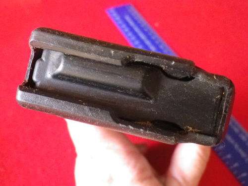 SADF - R  4 30 ROUND NYLON MAG - STAMPED "86"  &   INSCRIBED  -       (4023)