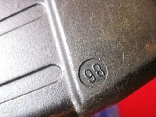 SADF - R  4 30 ROUND NYLON MAG - STAMPED "86"  &   INSCRIBED  -       (4023)