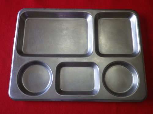 SADF - STAINLESS STEEL "VARKPAN" TRAY    ( 4012B)