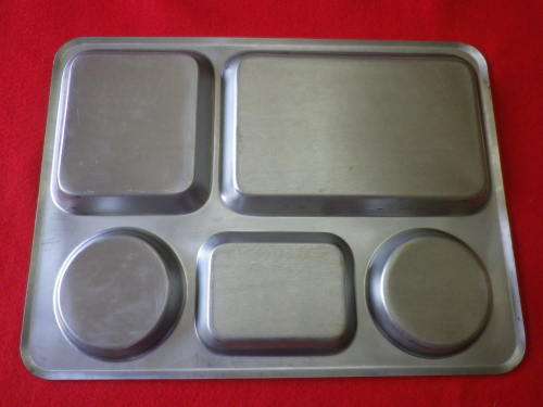 SADF - STAINLESS STEEL "VARKPAN" TRAY    ( 4012B)