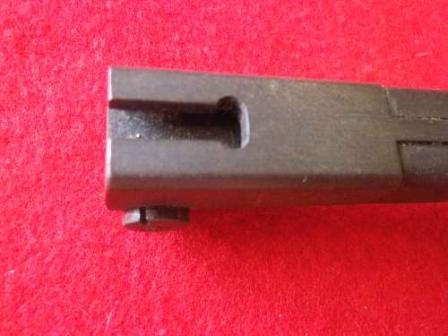 SA SI UZI BAYONET + METAL SCABBARD - UNCOMMON - AS USED IN RHODESIAN BUSH WAR  (6074)