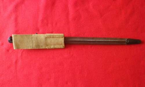 BRITISH P1907 RHODESIAN ARMY ISSUED BAYONET MADE BY CHAPMAN + SCABBARD + FROG - SEE MORE BELOW(3509)