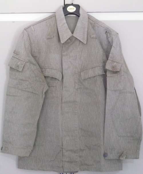 RHODESIAN BUSH WAR PICK UP - "RICE FLECK" CAMO COMBAT JACKET, EX ZIPRA -SCARCE (MADE POLAND) (4112)