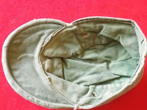 RHODESIAN BUSH WAR PICK UP - CUBAN STYLE COMBAT CAP - EX ZIPRA - RIM 52CM/20.5"      (4117)