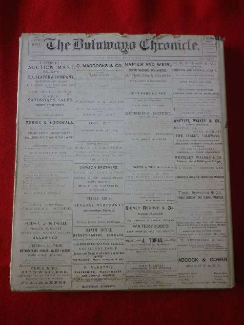 "THE VALIANT YEARS" BY BERYL SALT - HC + DW -     ISBN 0 86925 073 6    (6170)