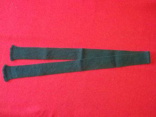 RHODESIAN LIGHT INFANTRY - OR'S   "GREENS" TIE         (6177)