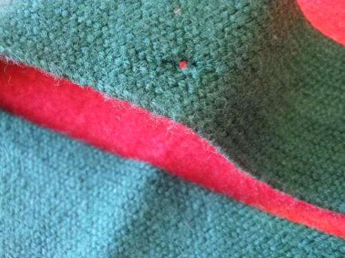 RHODESIAN LIGHT INFANTRY - OR'S   "GREENS" TIE         (6177)