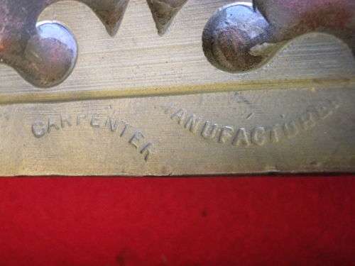 EARLY 18TH CENTURY WORKING RIM LOCK SET (LIFT UP)  INC. ORIGINAL KEY + ORIGINAL LH STAPLE  -  RARE