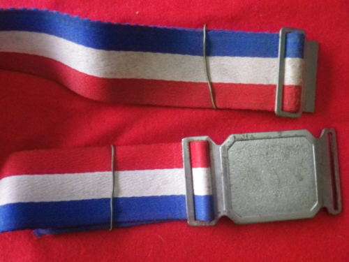 SADF - MAINTENANCE UNIT STABLE BELT + BUCKLE - NO BADGE - MAX SIZE APPROX 92cm/36"       (4166)