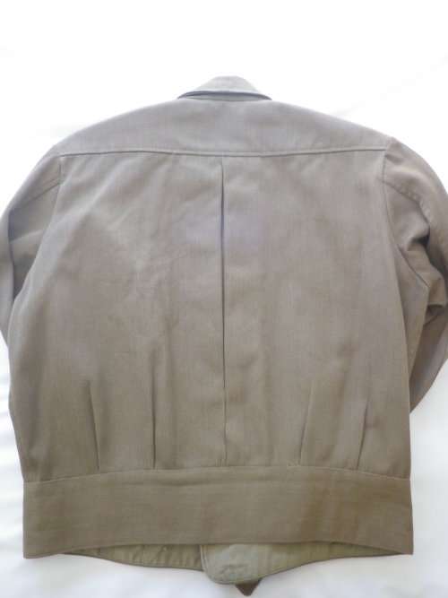 SADF - EARLY KHAKI "BUNNY"  COMBAT JACKET - SA INFANTRY INSIGNIA -SIZES BELOW    (4185)