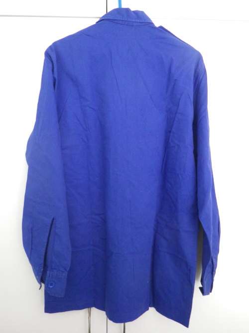 SA NAVY - ROYAL BLUE SHIRT - NAME TAG "PEMBROKE"  MADE CACTUS    (4142)