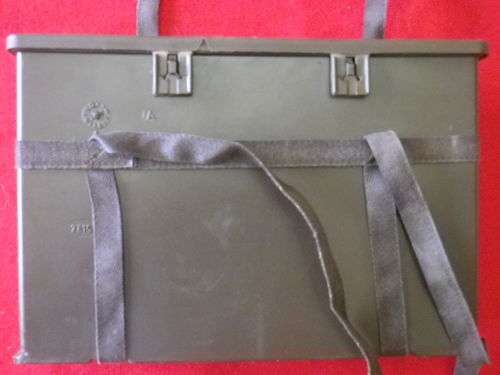 SADF - AMMO BOX, BROWN PLASTIC   "7.62 BROWNING "       (4153)