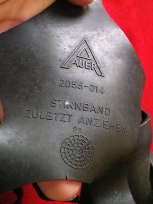 SADF - GAS MASK "FULL VISION" + FILTER    (4190)