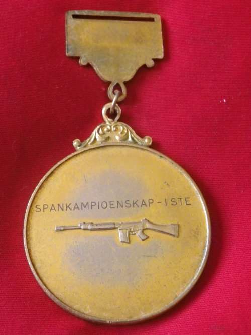 SADF - WESTERN TRANSVAAL SHOOTING MEDALLION  1981         (1598)