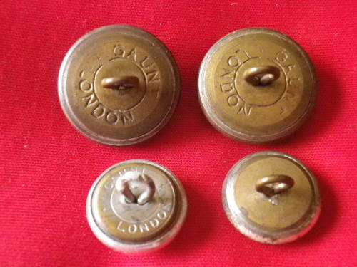 GREAT BRITAIN / RHODESIA ? - 4 X SAS TUNIC BUTTONS  OD'S  FROM 19 mm - 25mm   (1606)